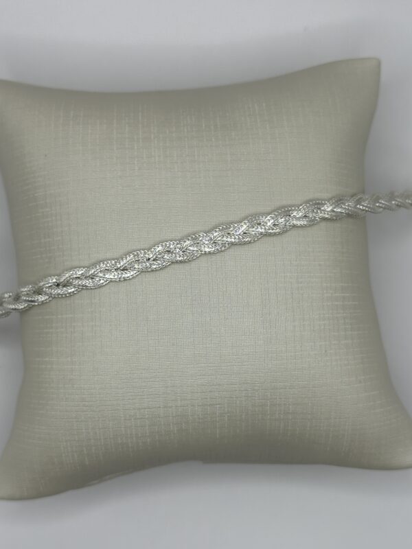 Pulseira em Prata 925 Trançada