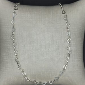 15336535502-img-1806-3.jpg Colar em Prata 925 Elos Coração Triângular