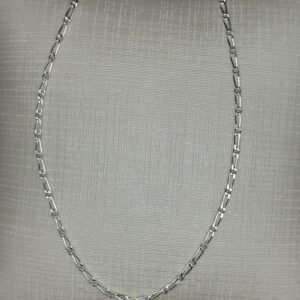 15336536832-img-1813-3.jpg Colar Corrente em Prata 925 Mini Elos Quadrados