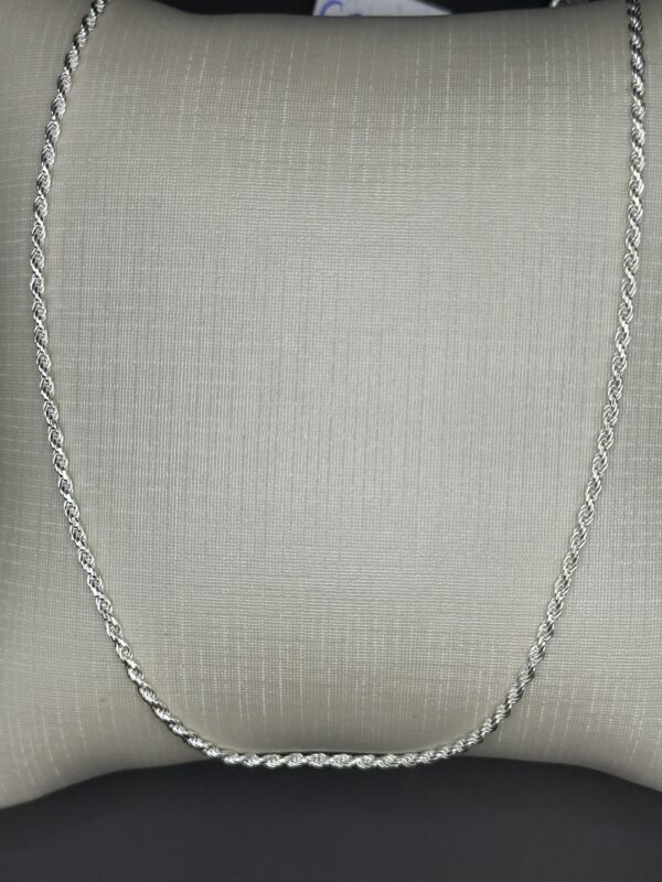 Colar Corrente em Prata 925 Torcido