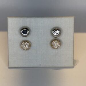 15337090540-img-5164-2.jpeg Brinco Duplo Banhado a Ouro/Ródio Redondo