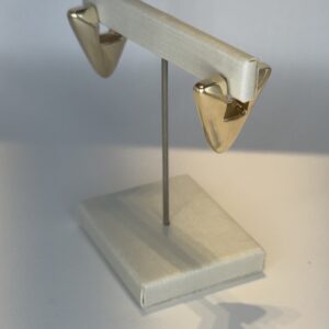 Brinco  Banhado a Ouro Triângulo