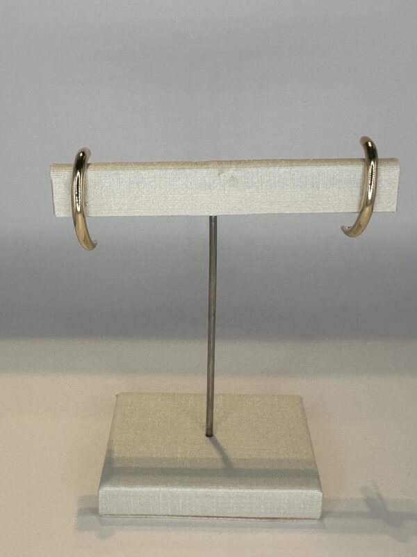 Brinco Banhado a Ouro  Encaixe