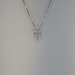 15337255698-fullsizerender-2.jpeg Colar Banhado a Ouro Cruz com Zircônia