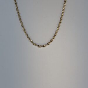 15337257194-img-5211-2.jpeg Colar Corrente Banhada a Ouro Torcida 40 cm