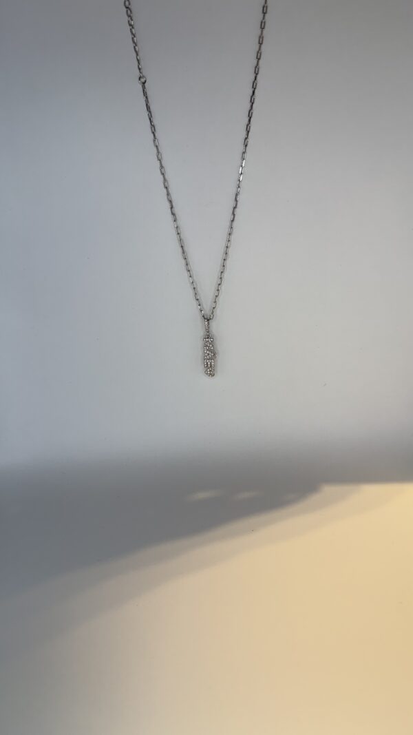 Colar  Banhado em Ródio Mãe