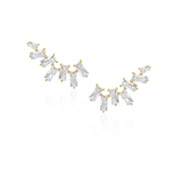 Brinco Ear Cuff Baguetes