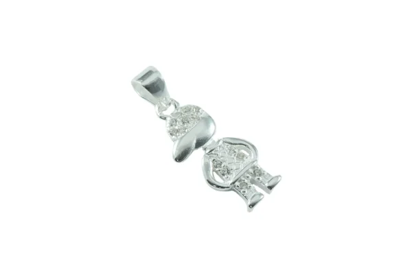 Pingente em Prata 925  de Menino