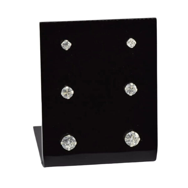 Brinco Trio  em Prata 925 Ponto de Luz