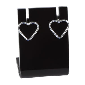 Brinco em Prata 925 de Coração