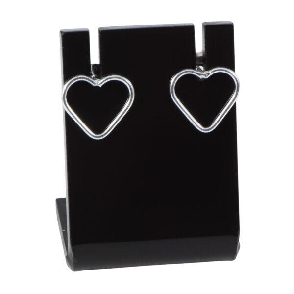 Brinco em Prata 925 de Coração