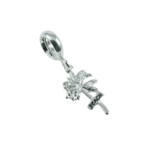 Berloque Coqueiro em Prata 925